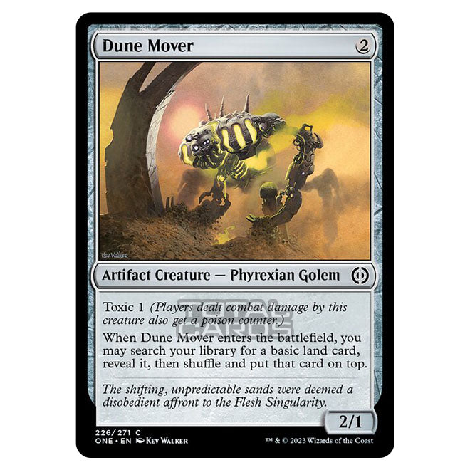 Magic The Gathering - Phyrexia - All Will Be One - Dune Mover - 226/27 Magic The Gathering - Phyrexia - All Will Be One - Dune Mover - 226/27