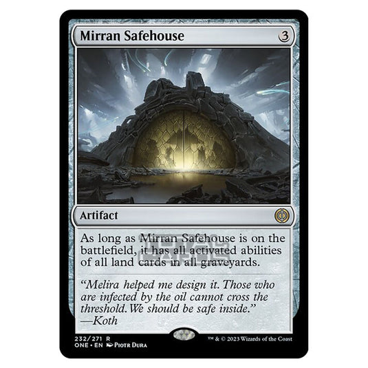 Magic The Gathering - Phyrexia - All Will Be One - Mirran Safehouse - 232/271