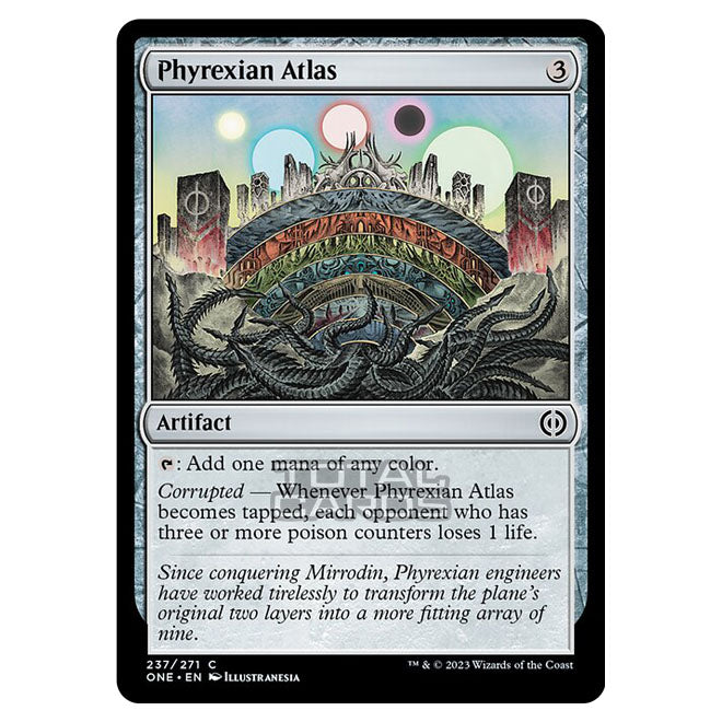Magic The Gathering - Phyrexia - All Will Be One - Phyrexian Atlas - 2 Magic The Gathering - Phyrexia - All Will Be One - Phyrexian Atlas - 2