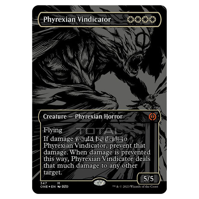 Magic The Gathering - Phyrexia - All Will Be One - Phyrexian Vindicator