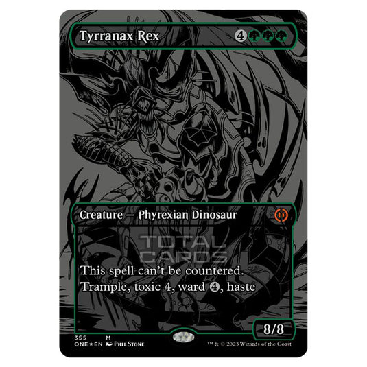 Magic The Gathering - Phyrexia - All Will Be One - Tyrranax Rex - 355/271