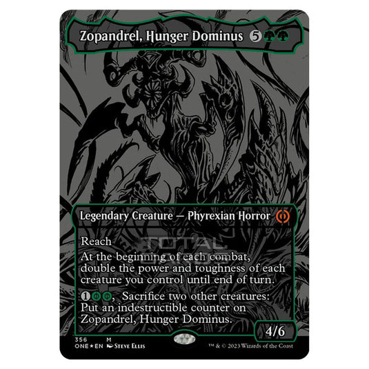 Magic The Gathering - Phyrexia - All Will Be One - Zopandrel, Hunger Dominus - 356/271