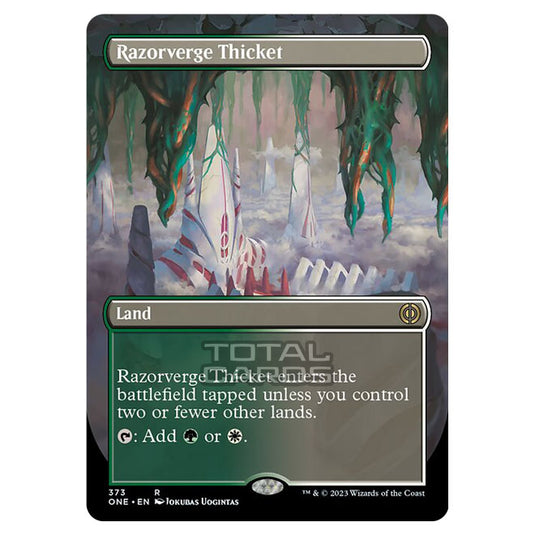 Magic The Gathering - Phyrexia - All Will Be One - Razorverge Thicket - 373/271