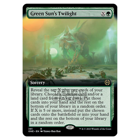 Magic The Gathering - Phyrexia - All Will Be One - Green Sun's Twilight - 391/271