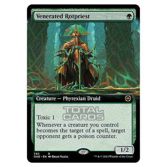 Magic The Gathering - Phyrexia - All Will Be One - Venerated Rotpriest - 392/271