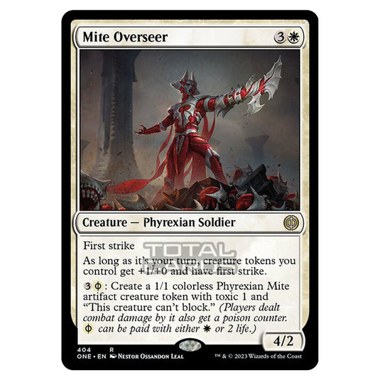 Magic The Gathering - Phyrexia - All Will Be One - Mite Overseer - 404/271