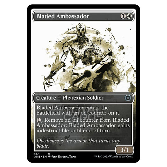 Magic The Gathering - Phyrexia - All Will Be One - Bladed Ambassador - 417/271
