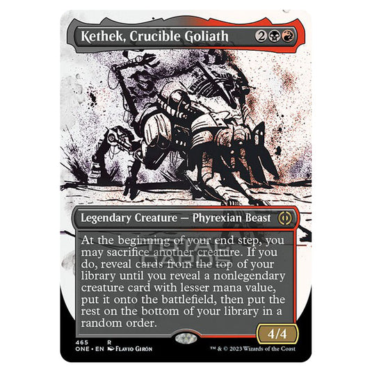 Magic The Gathering - Phyrexia - All Will Be One - Kethek, Crucible Goliath - 465/271