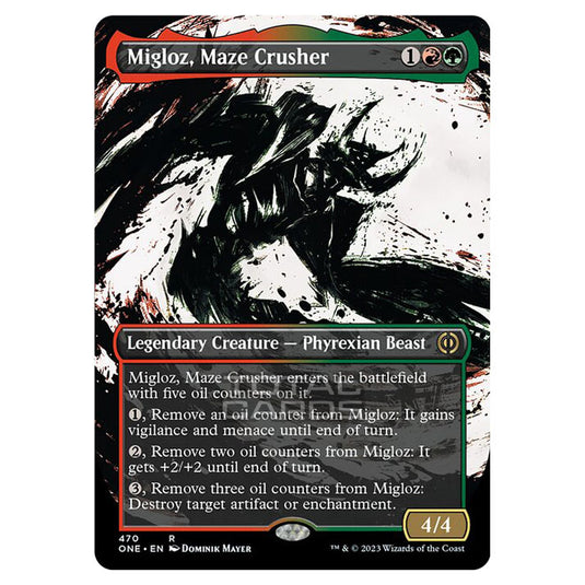 Magic The Gathering - Phyrexia - All Will Be One - Migloz, Maze Crusher - 470/271
