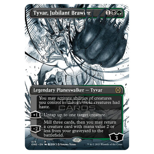 Magic The Gathering - Phyrexia - All Will Be One - Tyvar, Jubilant Brawler - 476/271