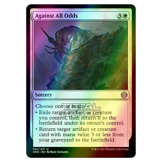 Magic The Gathering - Phyrexia - All Will Be One - Against All Odds - 1/271 (Foil)