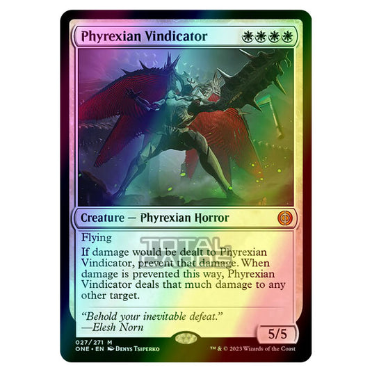 Magic The Gathering - Phyrexia - All Will Be One - Phyrexian Vindicator - 27/271 (Foil)