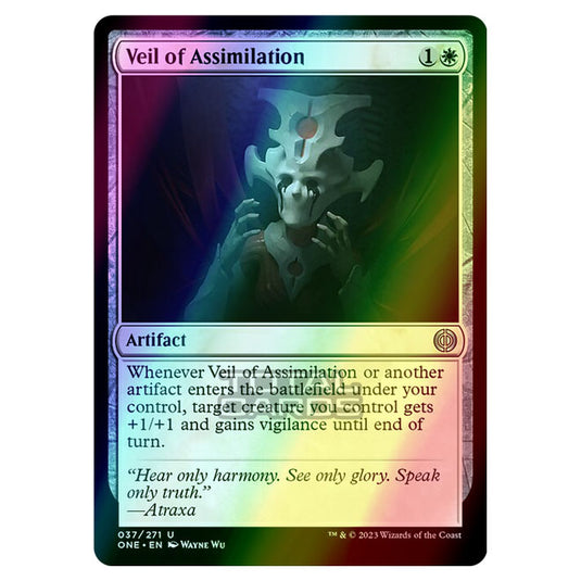Magic The Gathering - Phyrexia - All Will Be One - Veil of Assimilation - 37/271 (Foil)