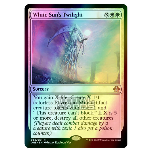 Magic The Gathering - Phyrexia - All Will Be One - White Sun's Twilight - 38/271 (Foil)