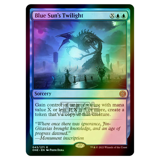 Magic The Gathering - Phyrexia - All Will Be One - Blue Sun's Twilight - 43/271 (Foil)
