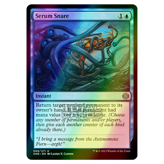 Magic The Gathering - Phyrexia - All Will Be One - Serum Snare - 68/271 (Foil)