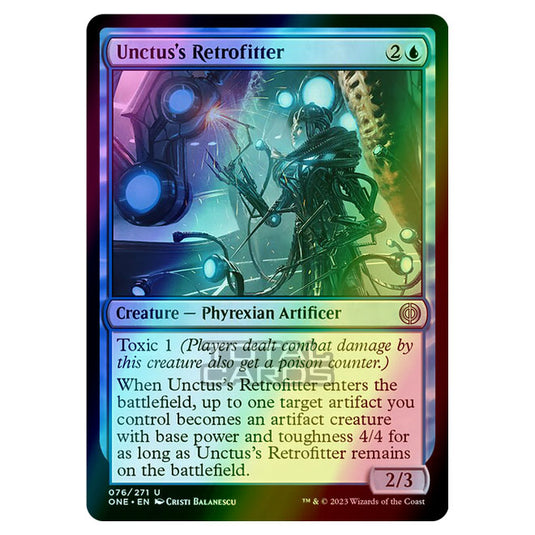 Magic The Gathering - Phyrexia - All Will Be One - Unctus's Retrofitter - 76/271 (Foil)