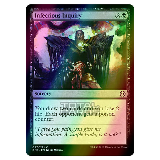 Magic The Gathering - Phyrexia - All Will Be One - Infectious Inquiry - 97/271 (Foil)