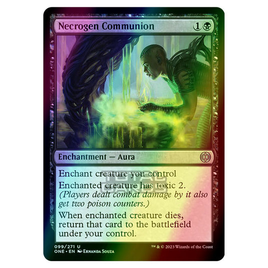 Magic The Gathering - Phyrexia - All Will Be One - Necrogen Communion - 99/271 (Foil)