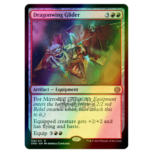 Magic The Gathering - Phyrexia - All Will Be One - Dragonwing Glider - 128/271 (Foil)