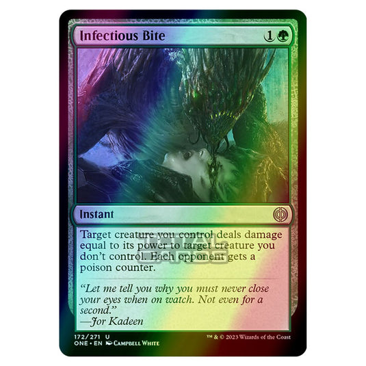 Magic The Gathering - Phyrexia - All Will Be One - Infectious Bite - 172/271 (Foil)