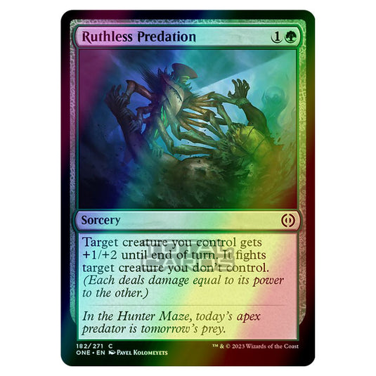 Magic The Gathering - Phyrexia - All Will Be One - Ruthless Predation - 182/271 (Foil)
