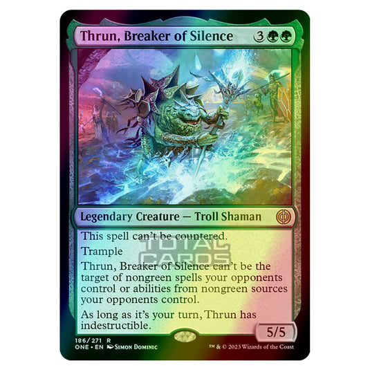 Magic The Gathering - Phyrexia - All Will Be One - Thrun, Breaker of Silence - 186/271 (Foil)