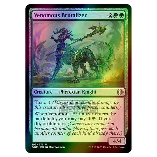 Magic The Gathering - Phyrexia - All Will Be One - Venomous Brutalizer - 193/271 (Foil)