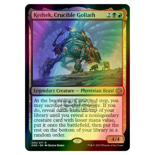 Magic The Gathering - Phyrexia - All Will Be One - Kethek, Crucible Goliath - 206/271 (Foil)