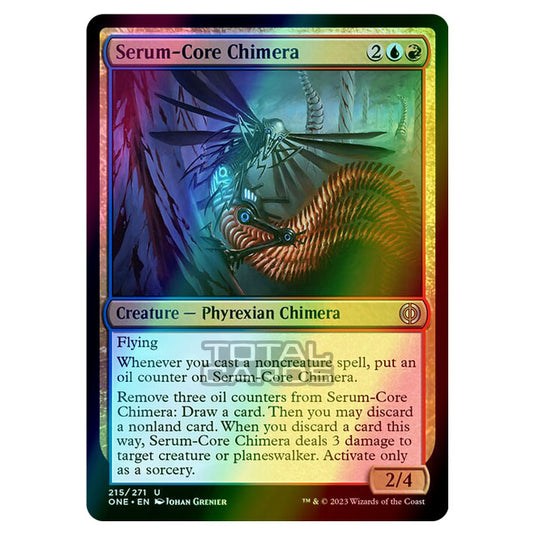 Magic The Gathering - Phyrexia - All Will Be One - Serum-Core Chimera - 215/271 (Foil)