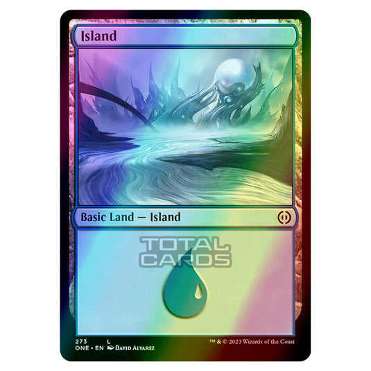 Magic The Gathering - Phyrexia - All Will Be One - Island - 273/271 (Foil)