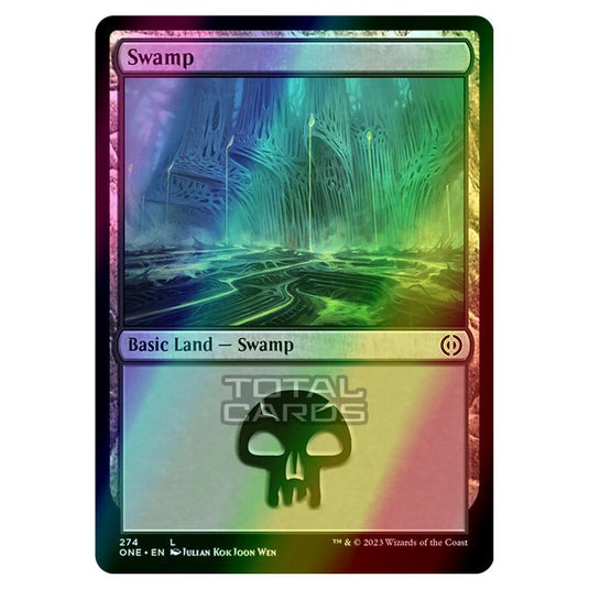 Magic The Gathering - Phyrexia - All Will Be One - Swamp - 274/271 (Foil)