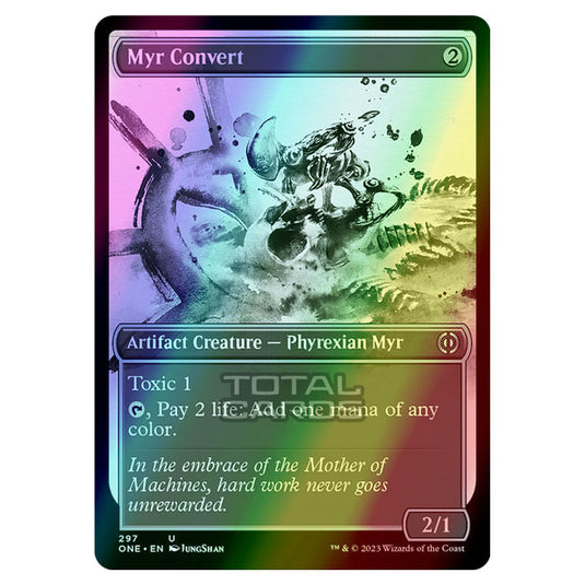 Magic The Gathering - Phyrexia - All Will Be One - Myr Convert - 297/271 (Foil)