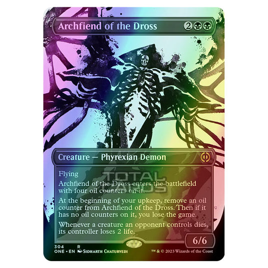 Magic The Gathering - Phyrexia - All Will Be One - Archfiend of the Dross - 304/271 (Foil)