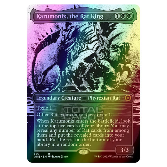 Magic The Gathering - Phyrexia - All Will Be One - Karumonix, the Rat King - 307/271 (Foil)