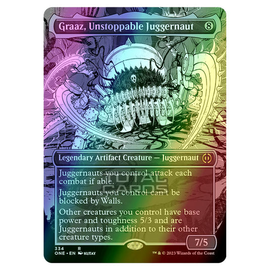 Magic The Gathering - Phyrexia - All Will Be One - Graaz, Unstoppable Juggernaut - 334/271 (Foil)