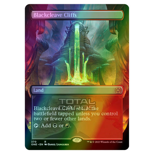 Magic The Gathering - Phyrexia - All Will Be One - Blackcleave Cliffs - 370/271 (Foil)