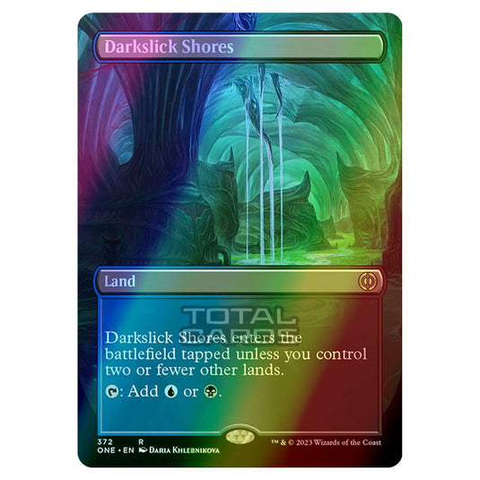 Magic The Gathering - Phyrexia - All Will Be One - Darkslick Shores - 372/271 (Foil)