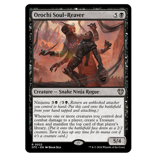 Magic The Gathering - Outlaws of Thunder Junction - Commander - Orochi Soul-Reaver - 0022