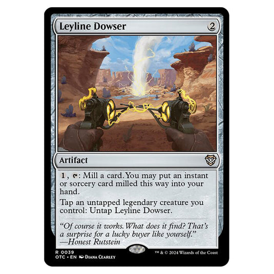 Magic The Gathering - Outlaws of Thunder Junction - Commander - Leyline Dowser - 0039