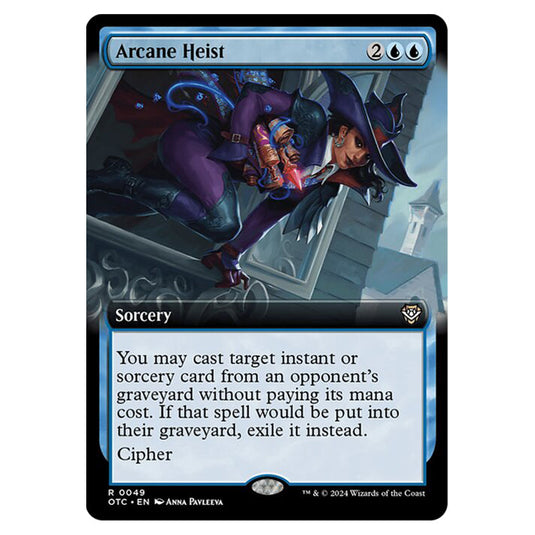 Magic The Gathering - Outlaws of Thunder Junction - Commander - Arcane Heist - 0049