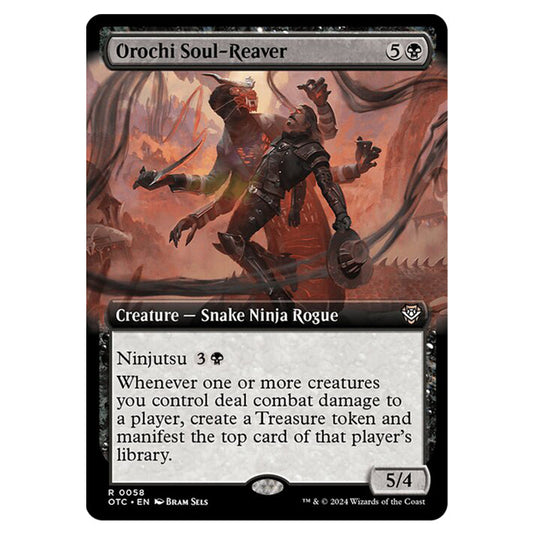 Magic The Gathering - Outlaws of Thunder Junction - Commander - Orochi Soul-Reaver - 0058
