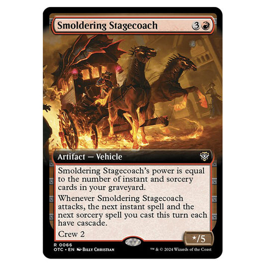 Magic The Gathering - Outlaws of Thunder Junction - Commander - Smoldering Stagecoach - 0066