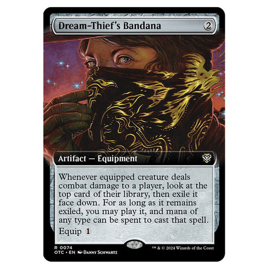 Magic The Gathering - Outlaws of Thunder Junction - Commander - Dream-Thief's Bandana - 0074