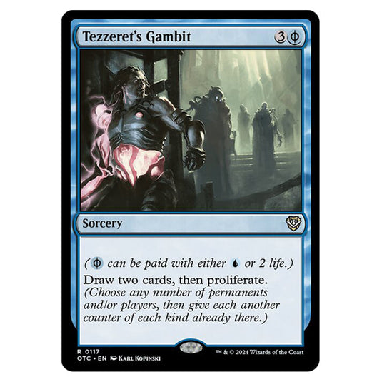 Magic The Gathering - Outlaws of Thunder Junction - Commander - Tezzeret's Gambit - 0117