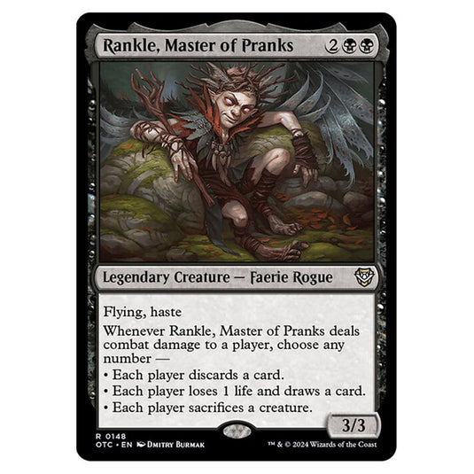 Magic The Gathering - Outlaws of Thunder Junction - Commander - Rankle, Master of Pranks - 0148