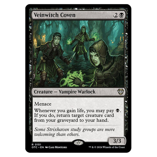 Magic The Gathering - Outlaws of Thunder Junction - Commander - Veinwitch Coven - 0151