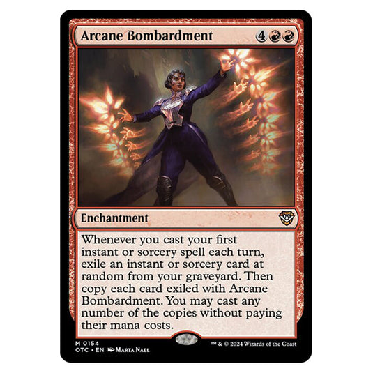 Magic The Gathering - Outlaws of Thunder Junction - Commander - Arcane Bombardment - 0154