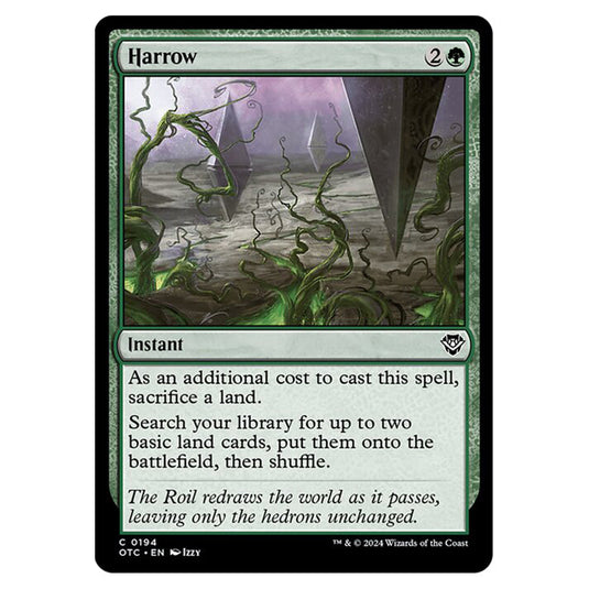 Magic The Gathering - Outlaws of Thunder Junction - Commander - Harrow - 0194