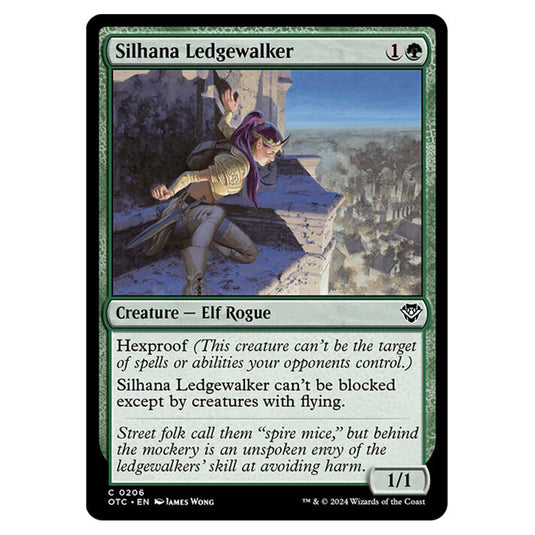 Magic The Gathering - Outlaws of Thunder Junction - Commander - Silhana Ledgewalker - 0206